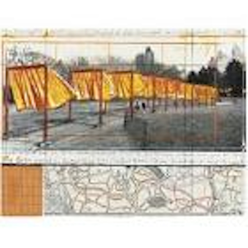 The Gates (Project for Central Park, N.Y.C.) Central Park S. 5th Ave, Central Park W, West 110th St by Christo