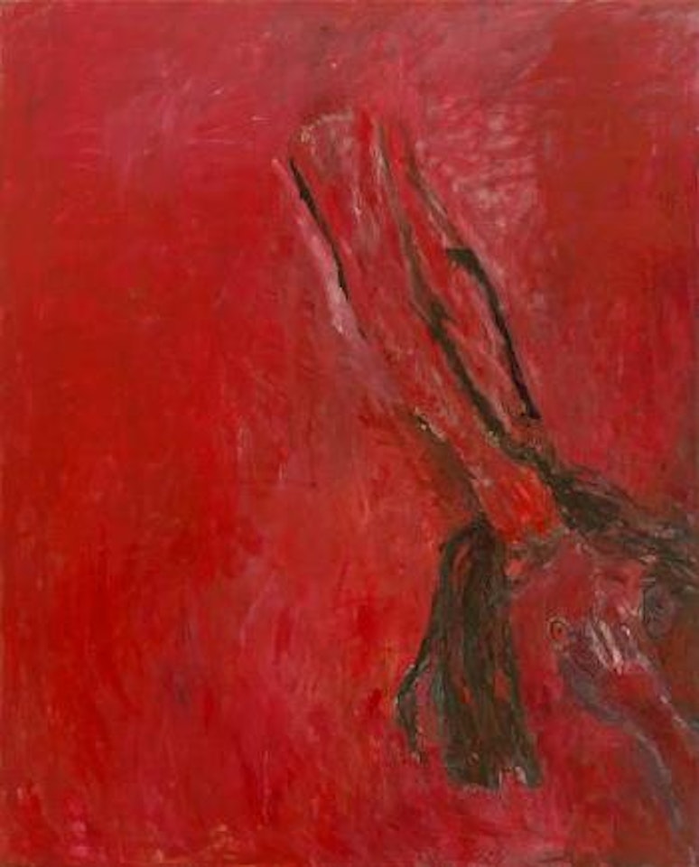 Maggie's ponytail by Susan Rothenberg