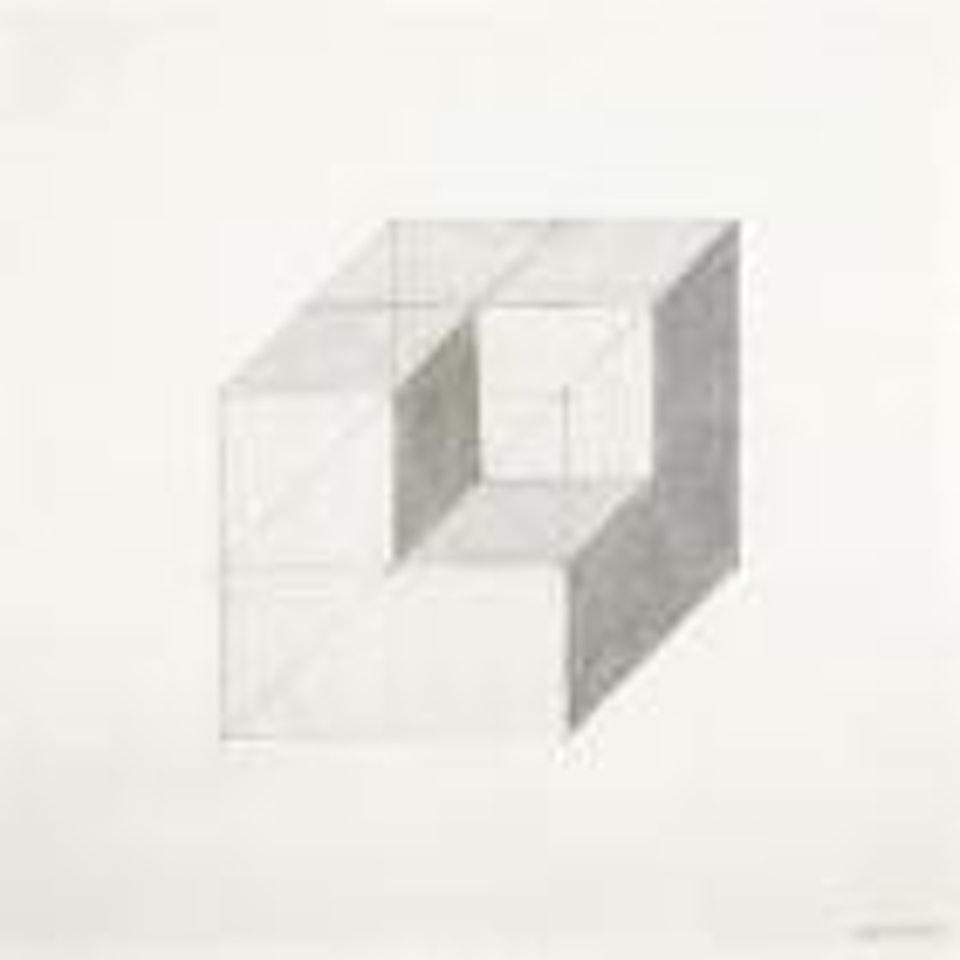 Cube without a Cube by Sol LeWitt