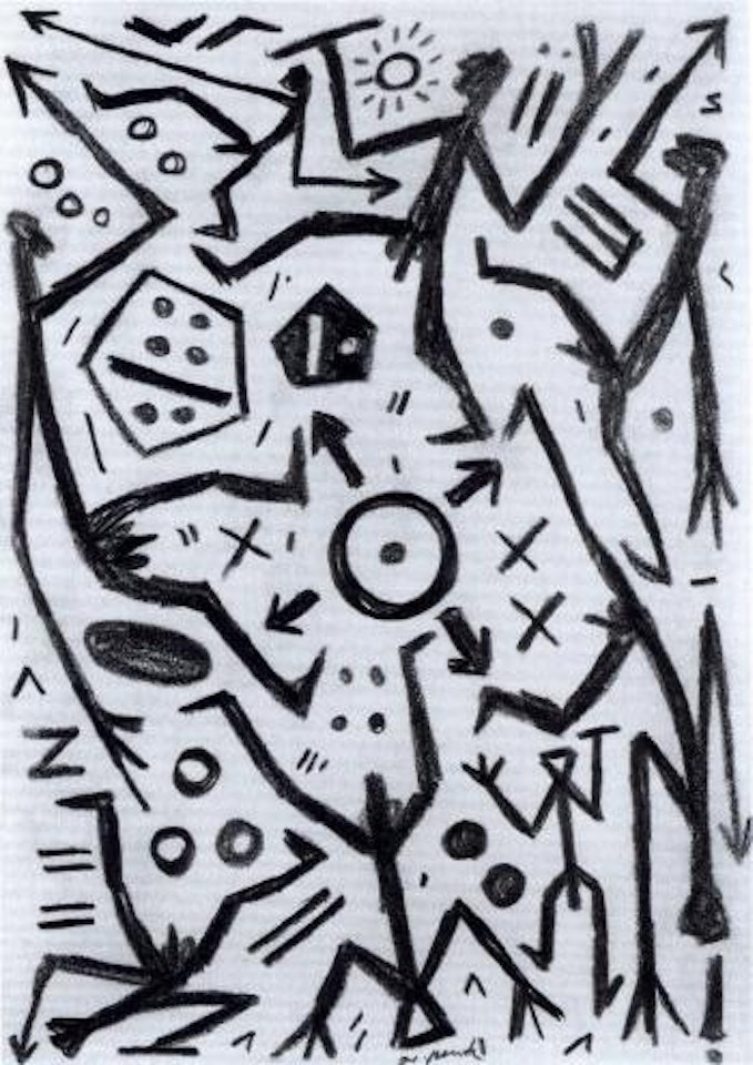 Ohne Titel by A.R. Penck