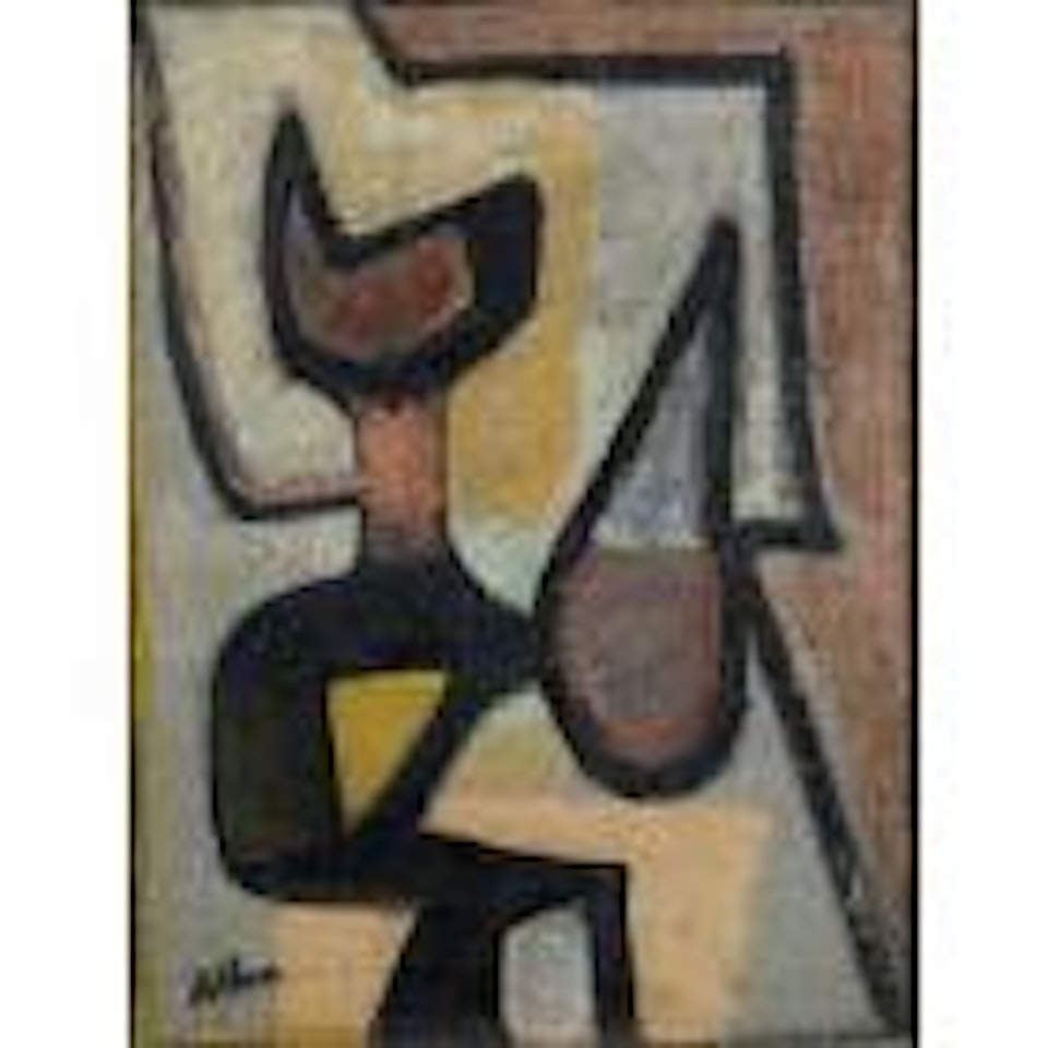 Sans titre (danseur noir) by Jean Atlan