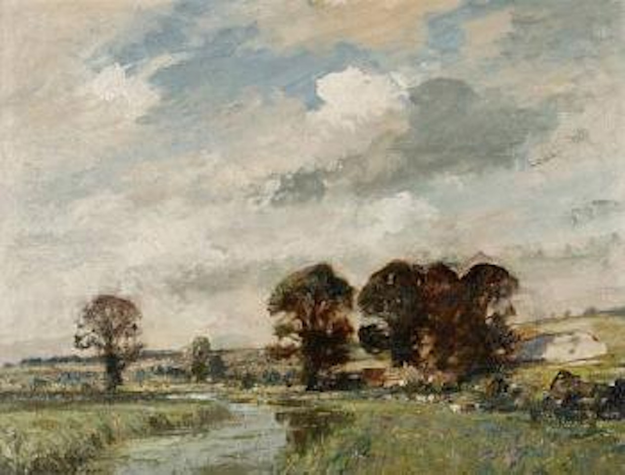 Water Meadows by Edward Seago