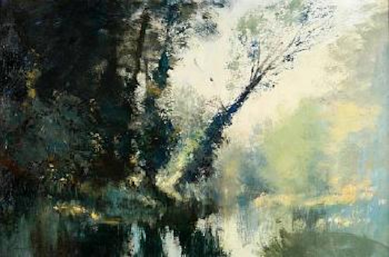 A Suffolk Stream by Edward Seago