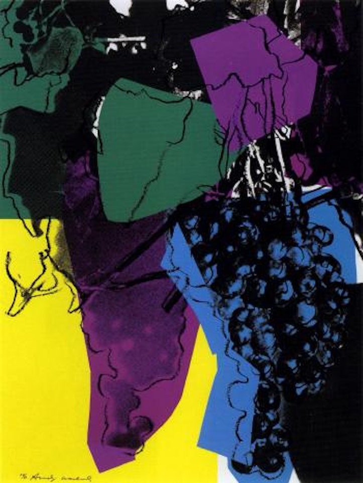 Grapes (Feldman/Schellmann/Defendi II.195) by Andy Warhol