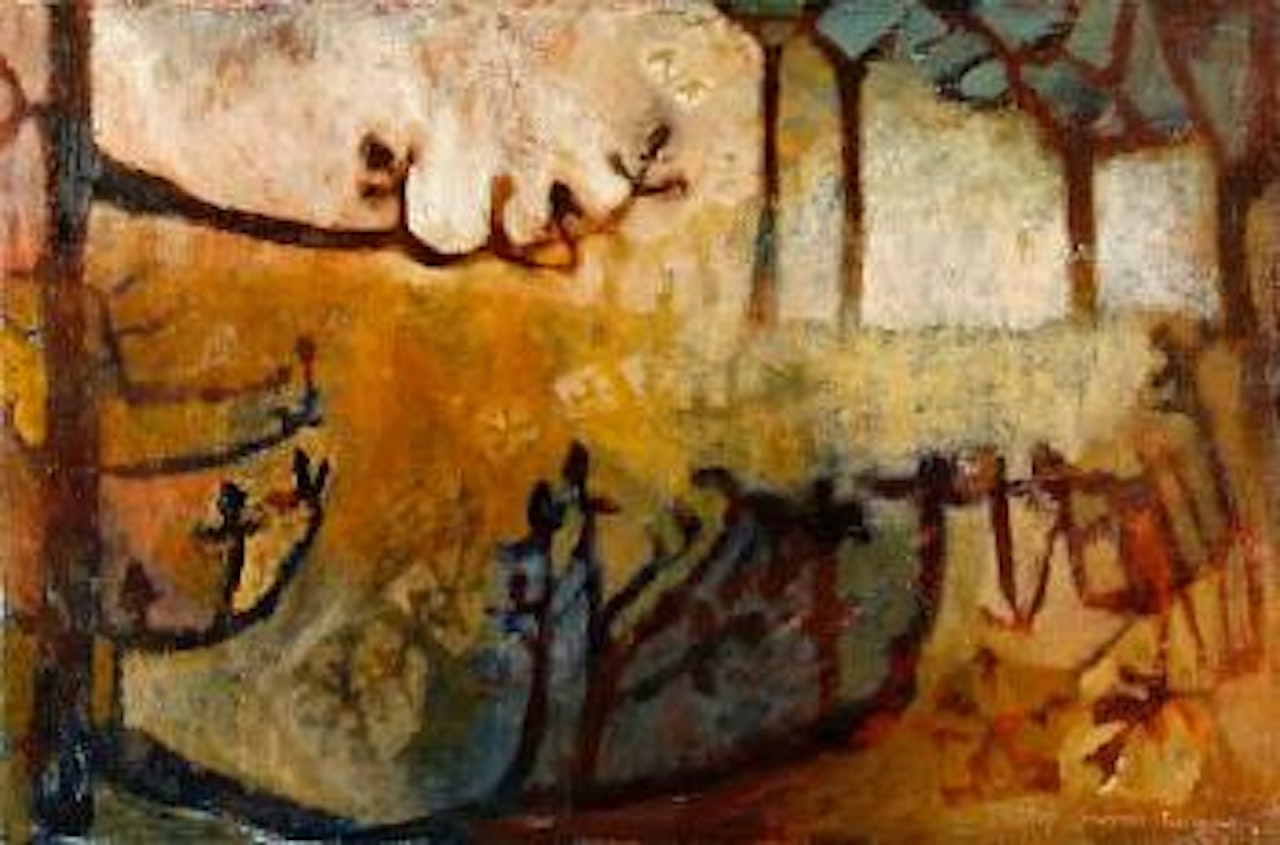 Procession in the Evening by Mary Newcomb