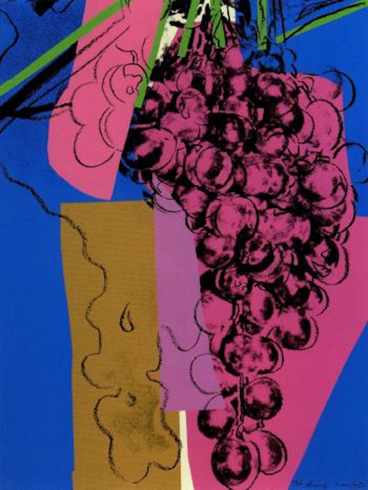 Grapes (Feldman/Schellmann/Defendi II.192) by Andy Warhol
