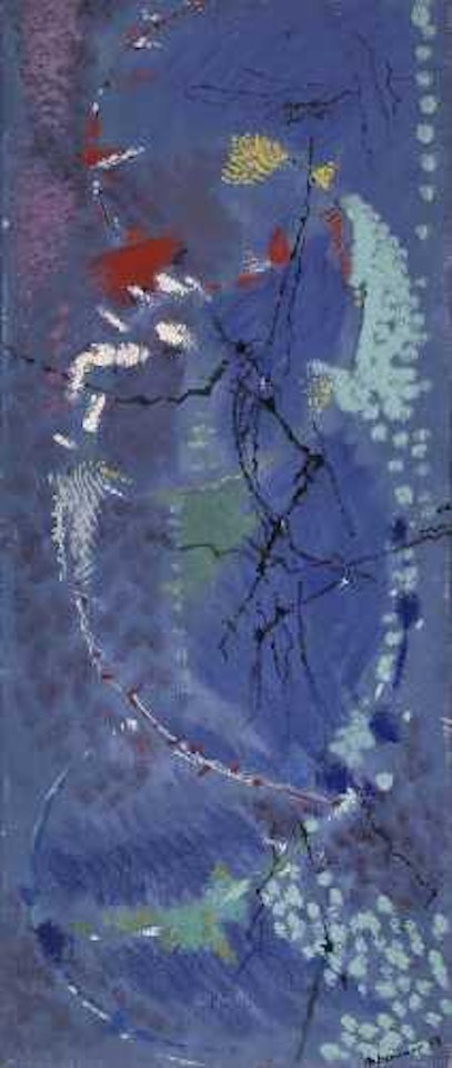 An die Freude III by Max Ackermann