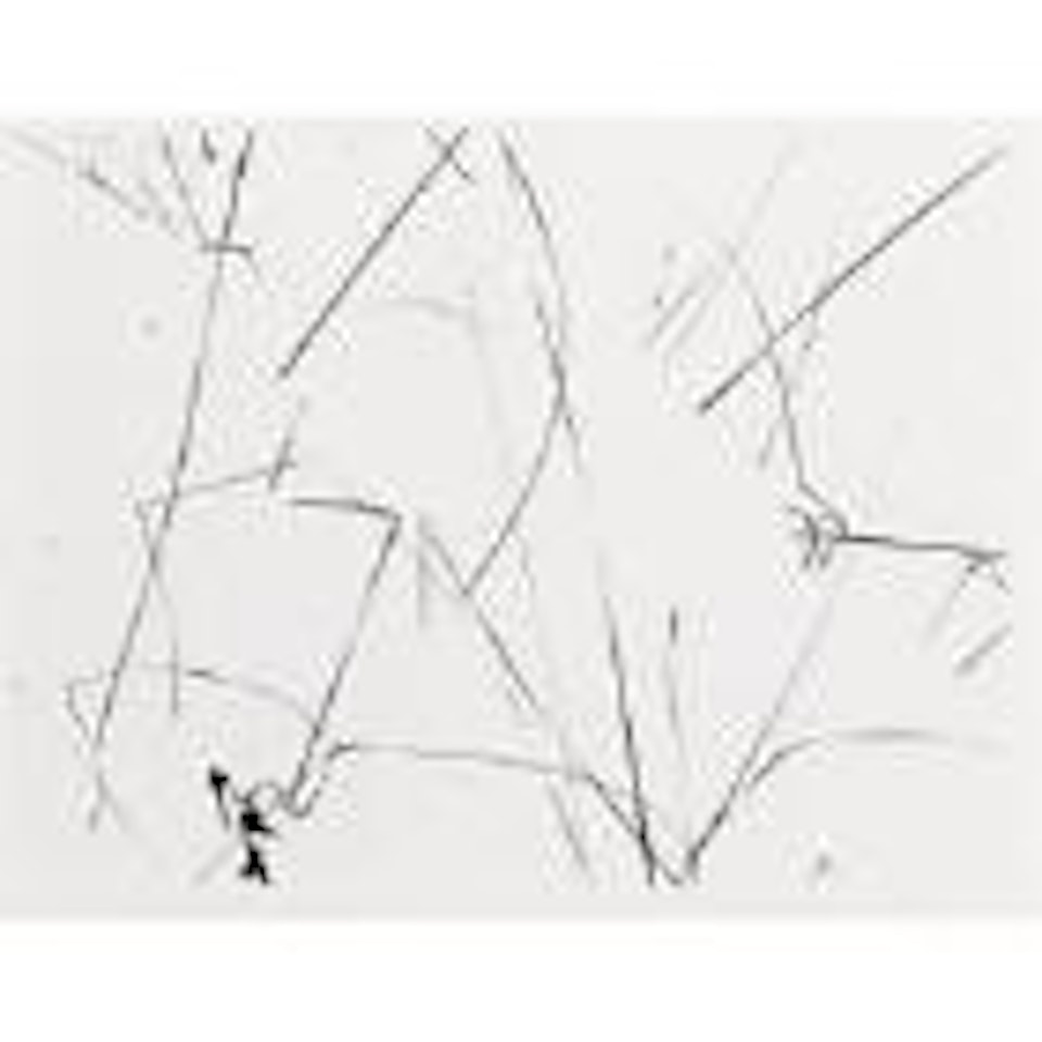 Weeds in snow, Detroit by Harry Callahan