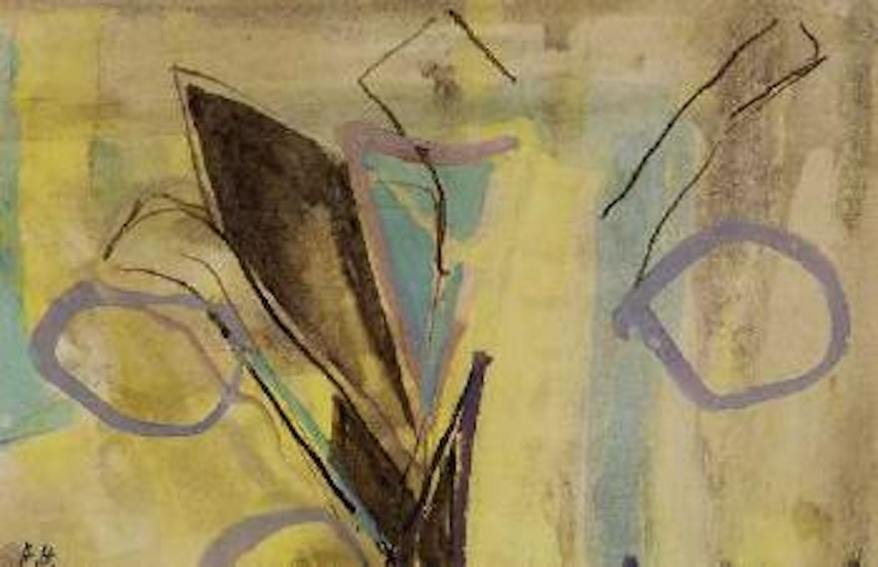 Blume Abstrakt by Hannah Höch