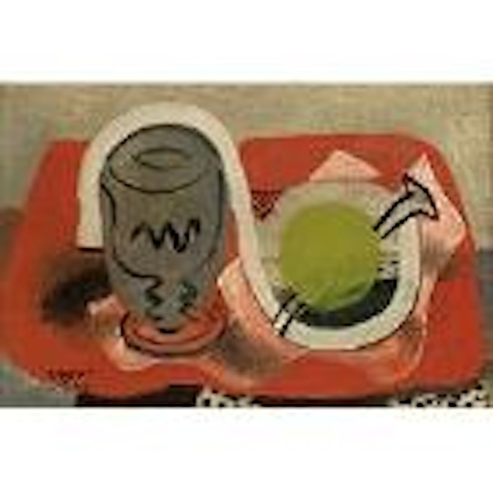 La nappe rouge by Georges Braque