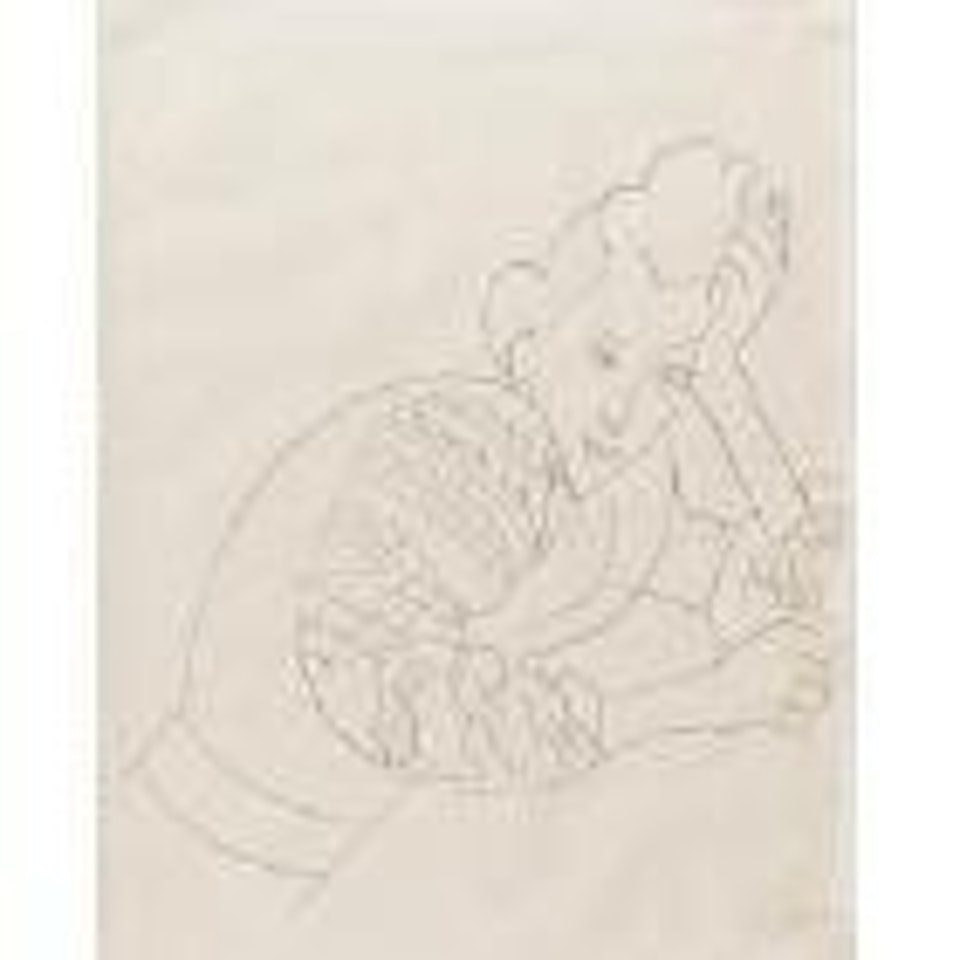 Jeune femme accoudee a la blouse roumaine by Henri Matisse