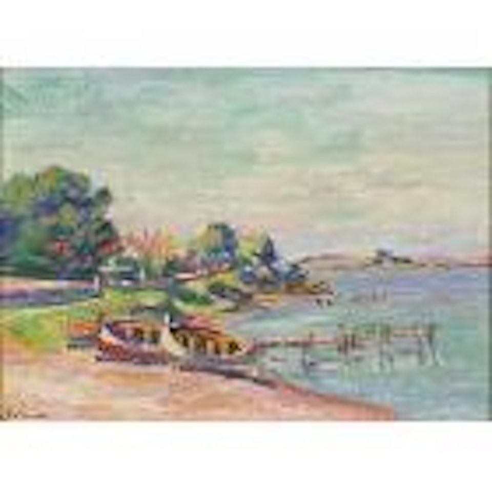 Paysage du midi, le Brusc by Armand Guillaumin