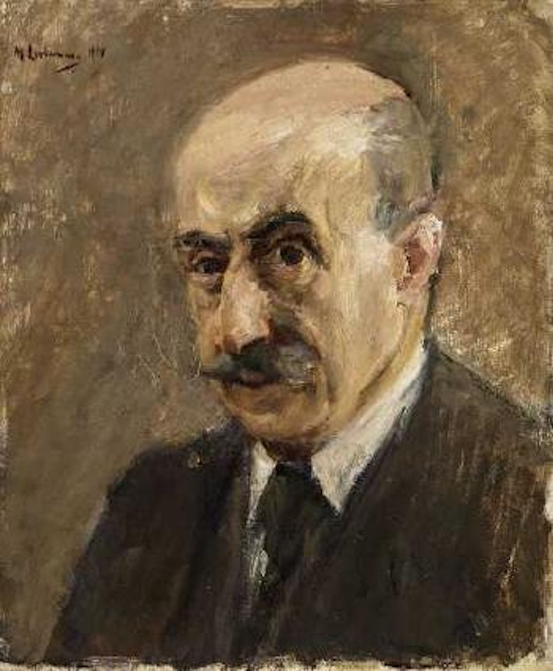 Selbstbildnis - Büste nach links (Eberle 1911/4) by Max Liebermann