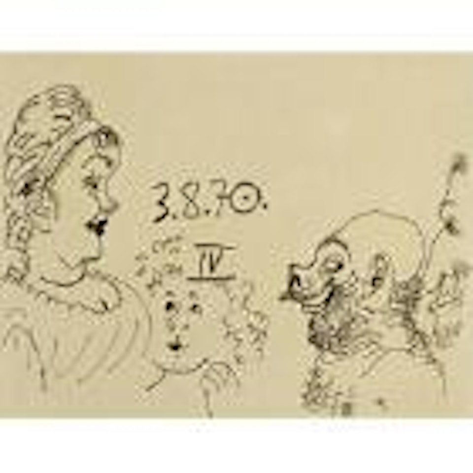 Personnages by Pablo Picasso