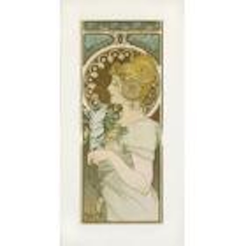 La plume by Alphonse Mucha