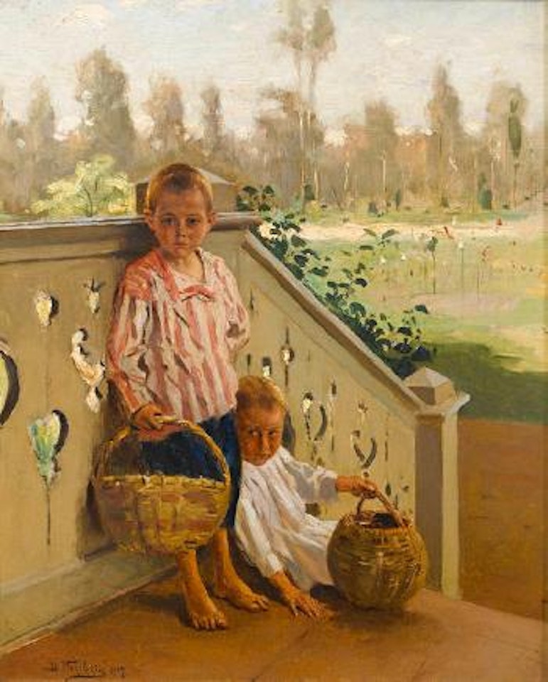 Resting in the shade by Vladimir Makovsky