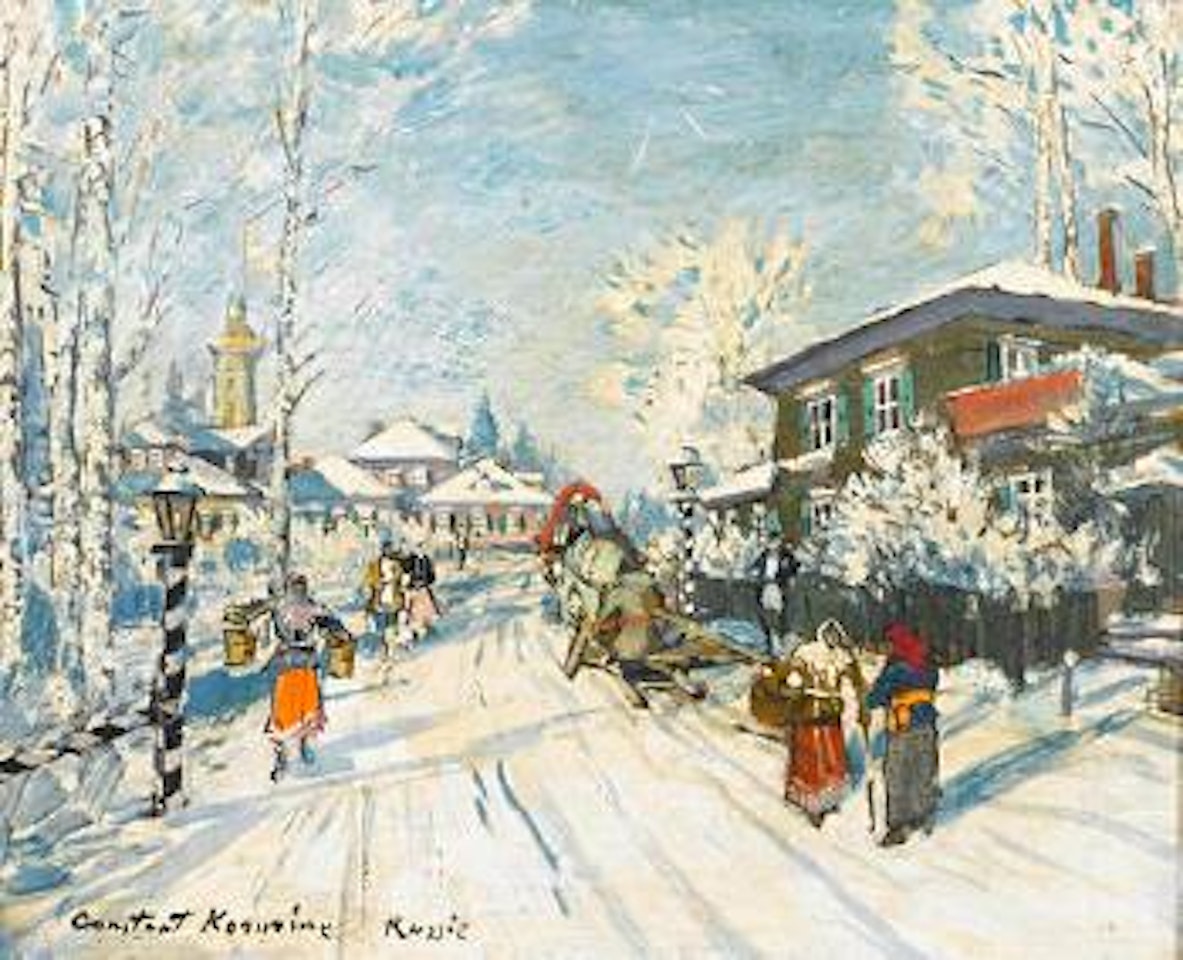 En Russie by Konstantin Alekseevich Korovin