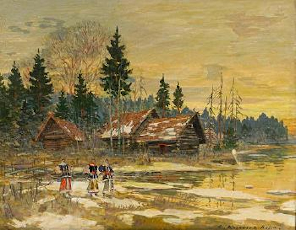 A la Russe by Konstantin Alekseevich Korovin