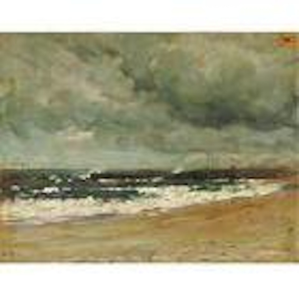 Storm Clouds over a Jetty by Jean Baptiste Olive