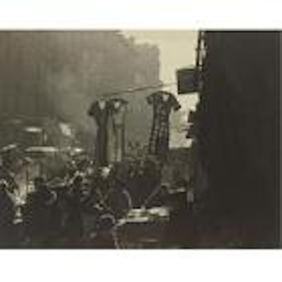 New York City street scene by Berenice Abbott