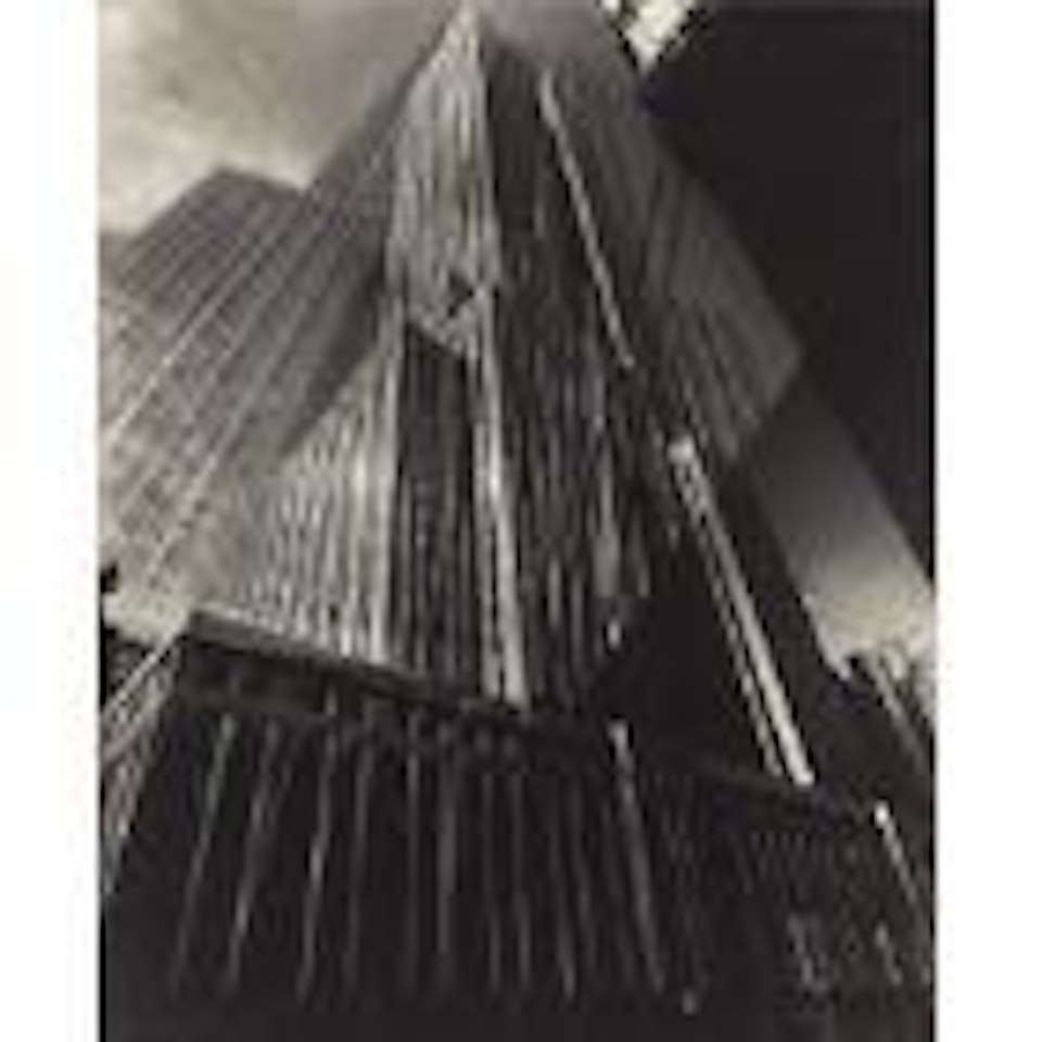 The maypole, Empire State Building (Double Exposure) by Edward Steichen