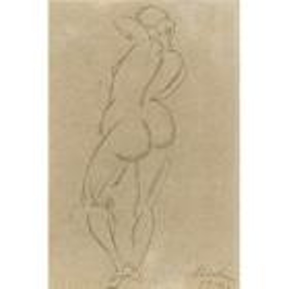 Standing Nude by Joan Miró