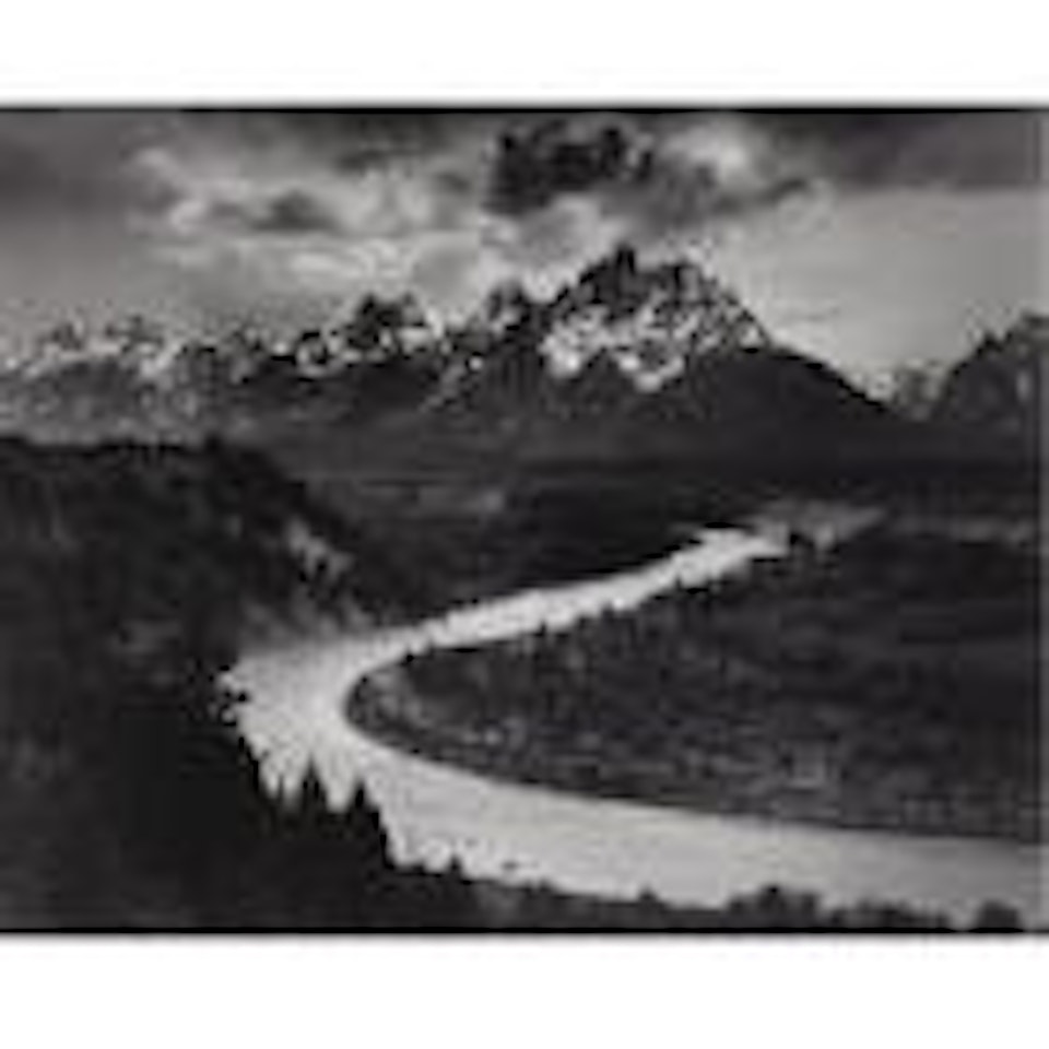 The Tetons and the Snake River, Grant Teton National Park, Wyo. by Ansel Adams