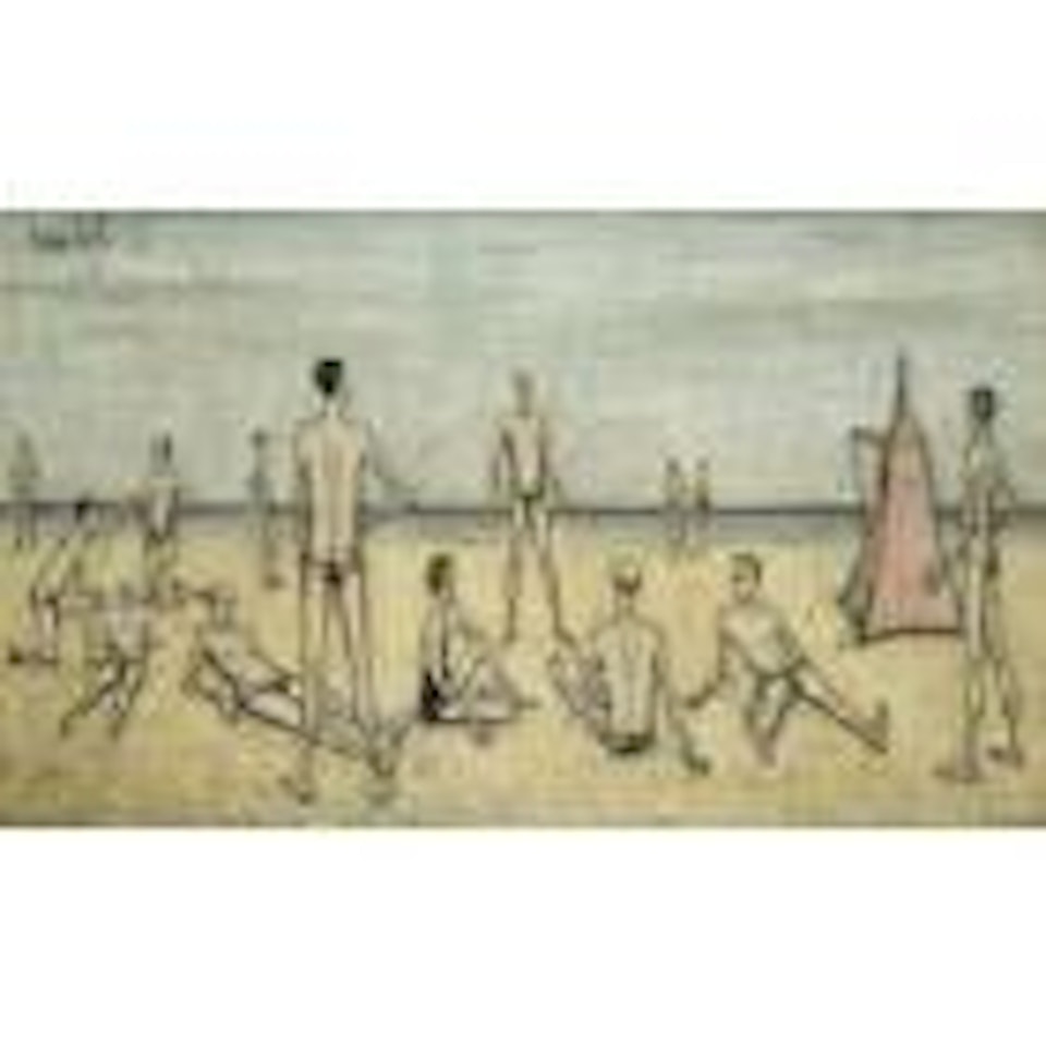 La plage by Bernard Buffet