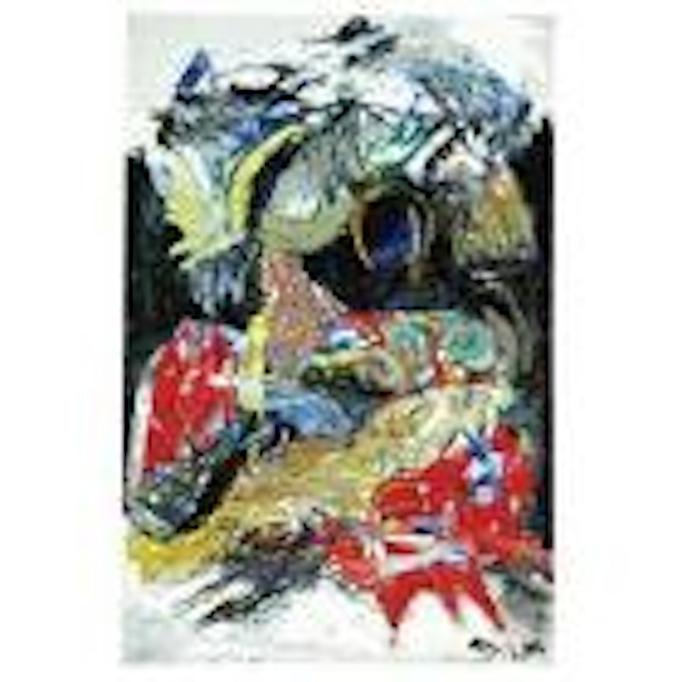Head in the mountains by Karel Appel