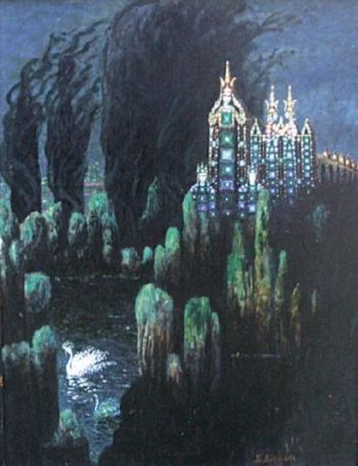 Scene fantastique by Boleslas Biegas
