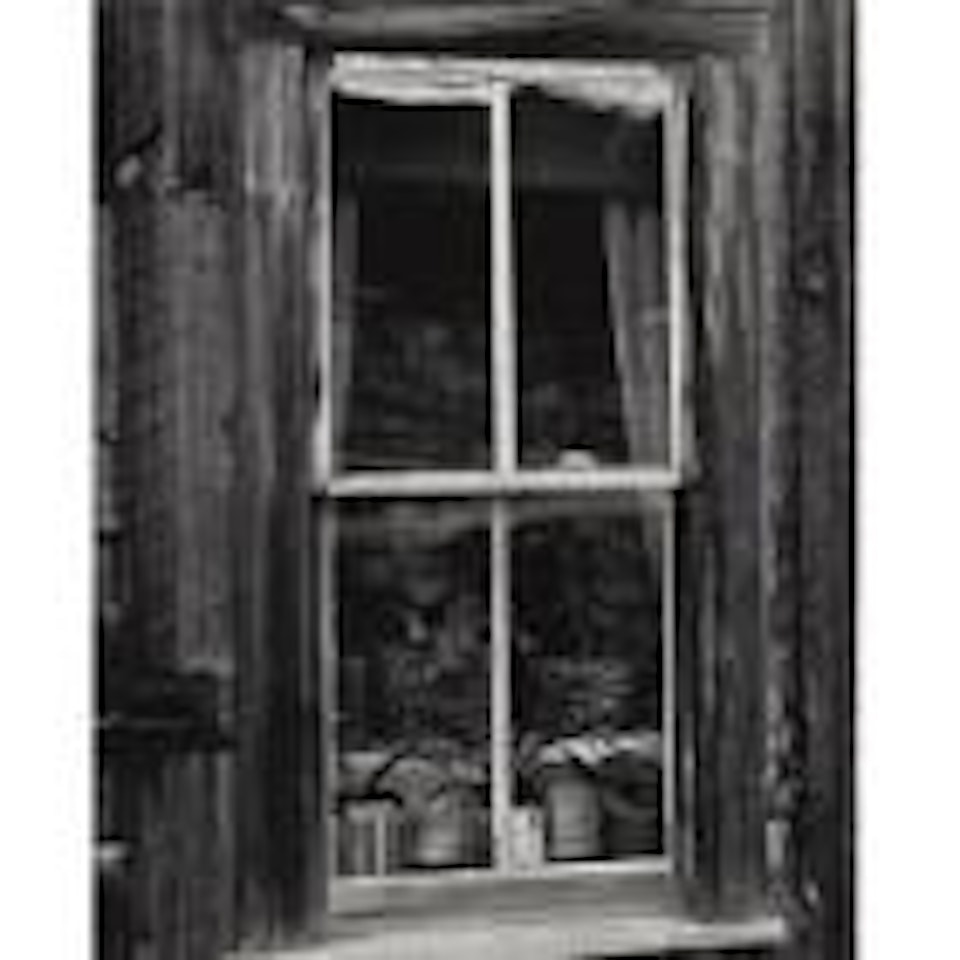 The window - Red River, New Mexico by Paul Strand