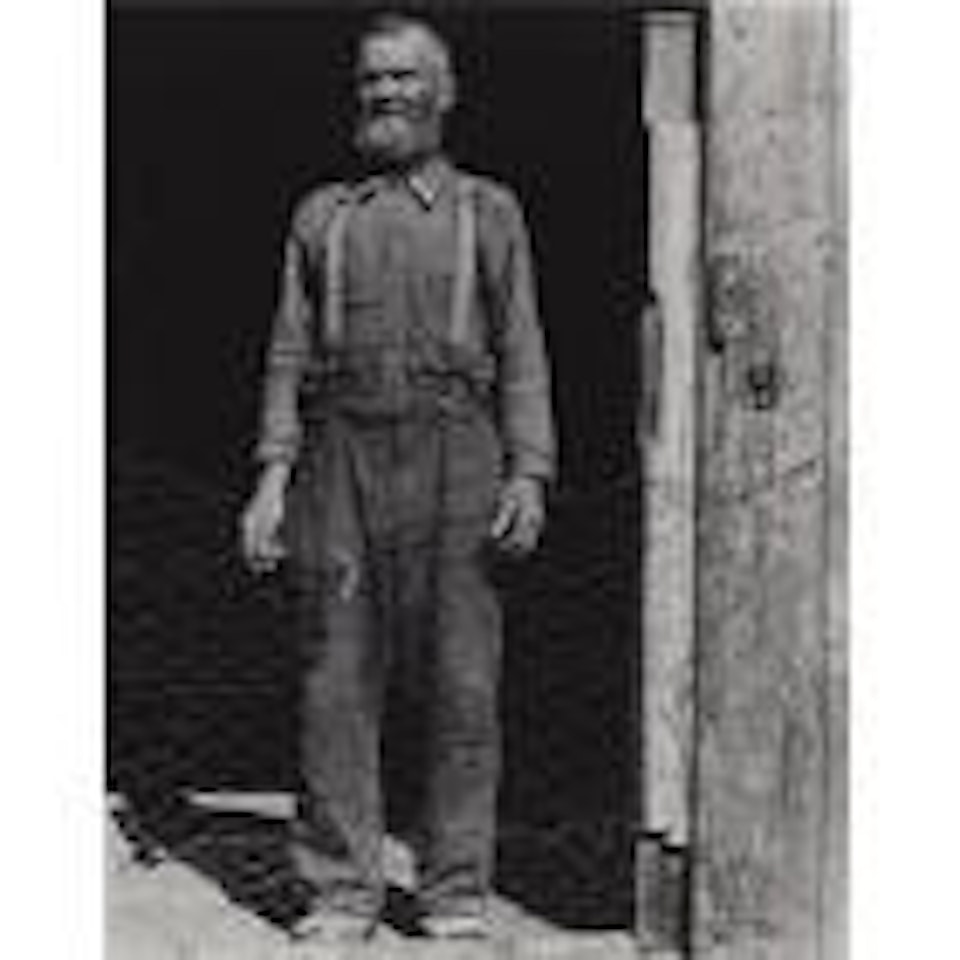 Fisherman, Fox River, Gaspé, Quebec, Canada by Paul Strand