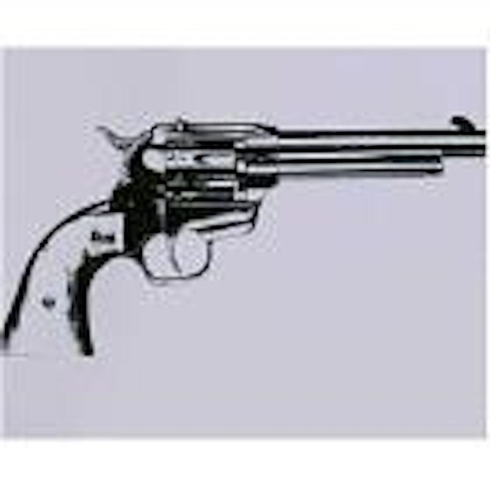 Gun by Andy Warhol