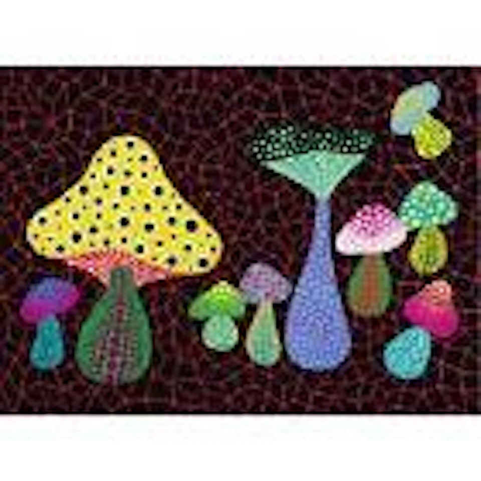 Mushrooms by Yayoi Kusama