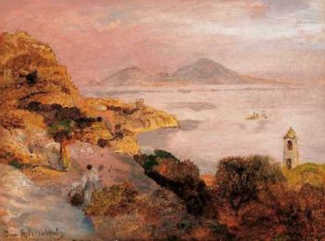 Südliche Küstenlandschaft by Oswald Achenbach