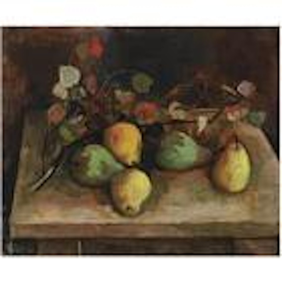 Stilleben mit birnen (Still life with pears) by Karl Hofer