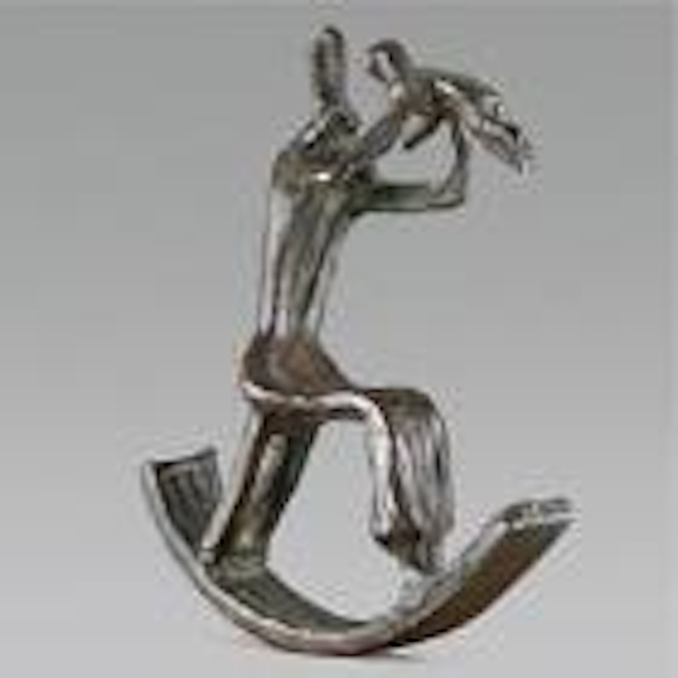Rocking chair no. 4: miniature by Henry Moore