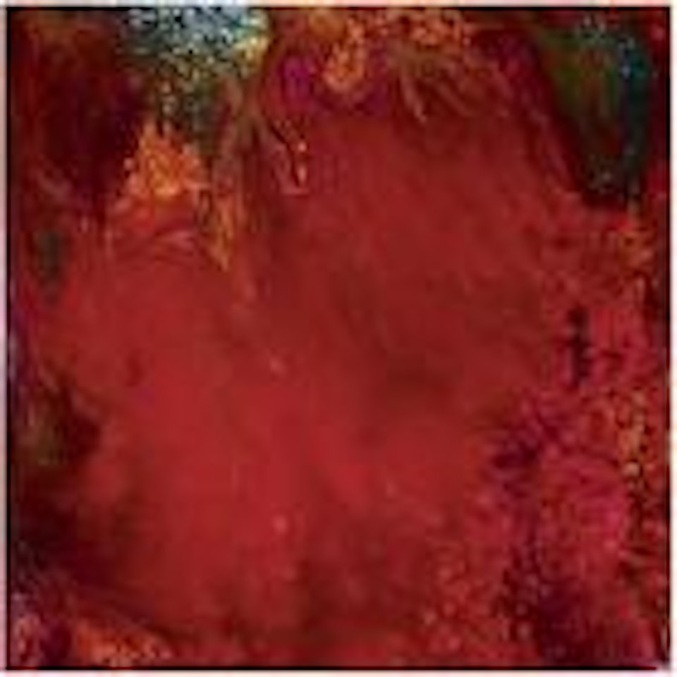 Nature Painting (Red) by Keith Tyson