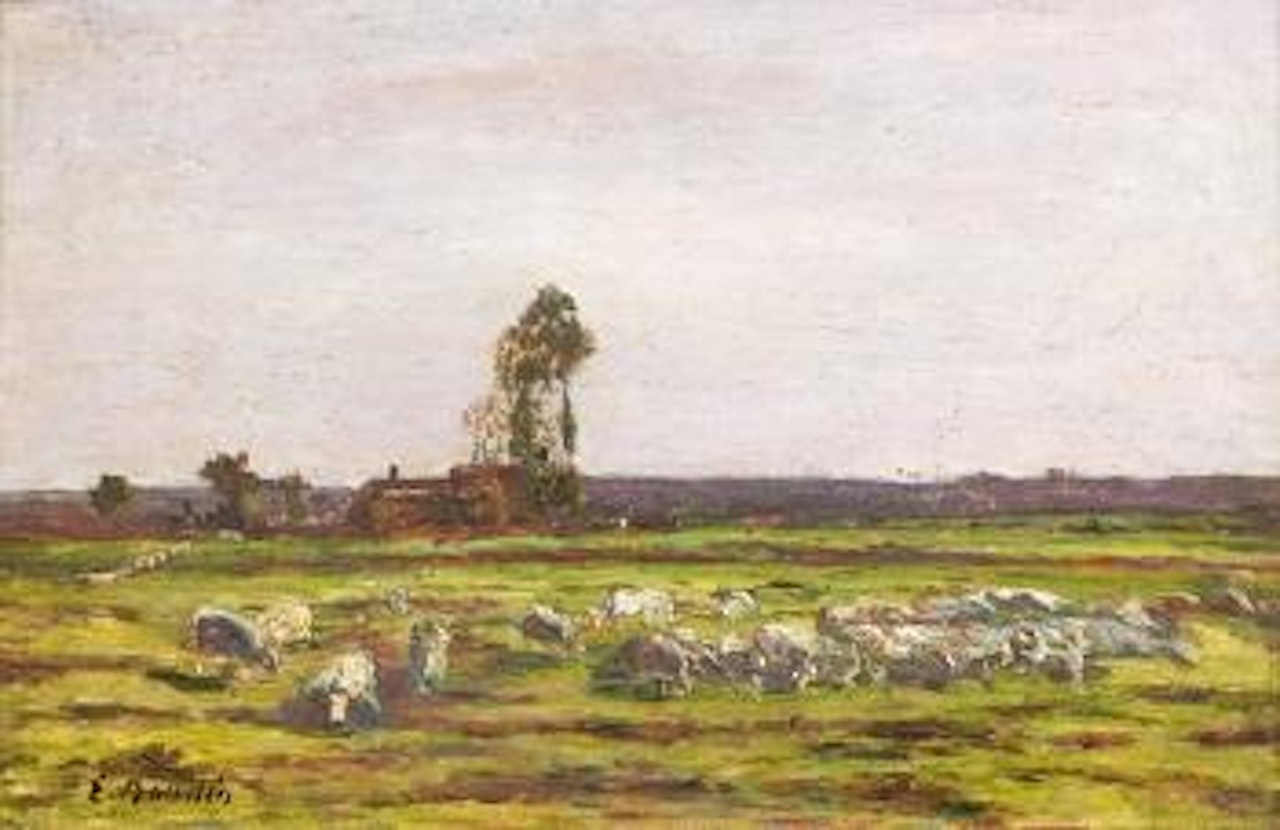 Paysage Normand by Eugène Boudin
