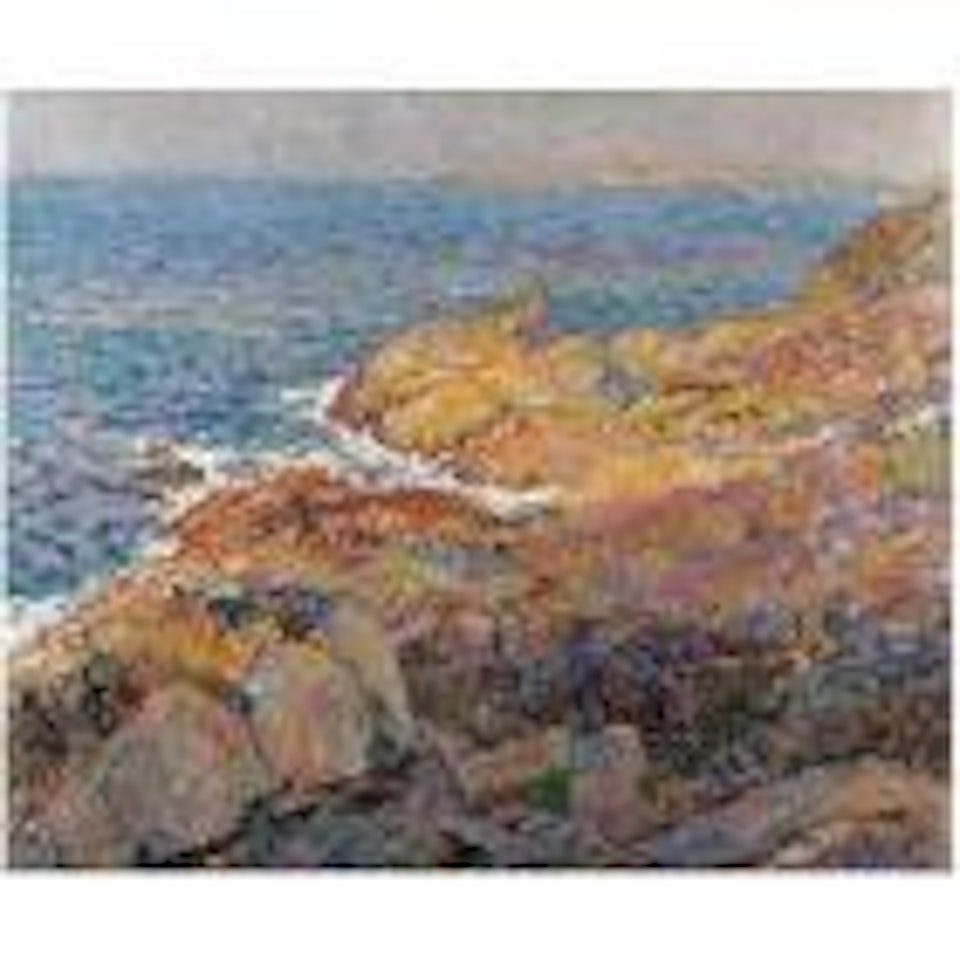 Falaises sur mer by Leon de Smet
