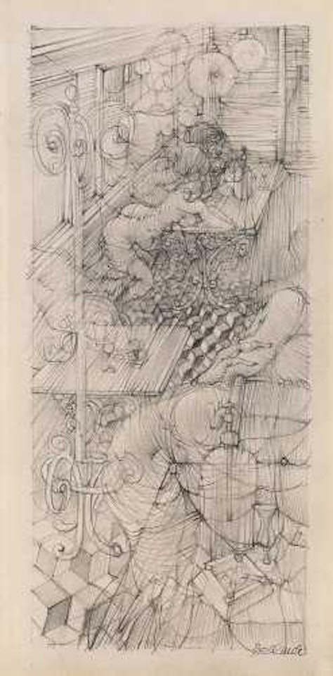 Studie zu Madame Eduarda by Hans Bellmer