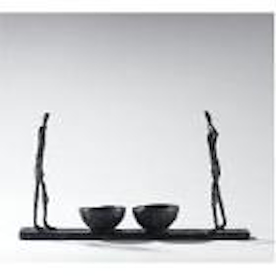 Sculpture aux deux personnages by Diego Giacometti