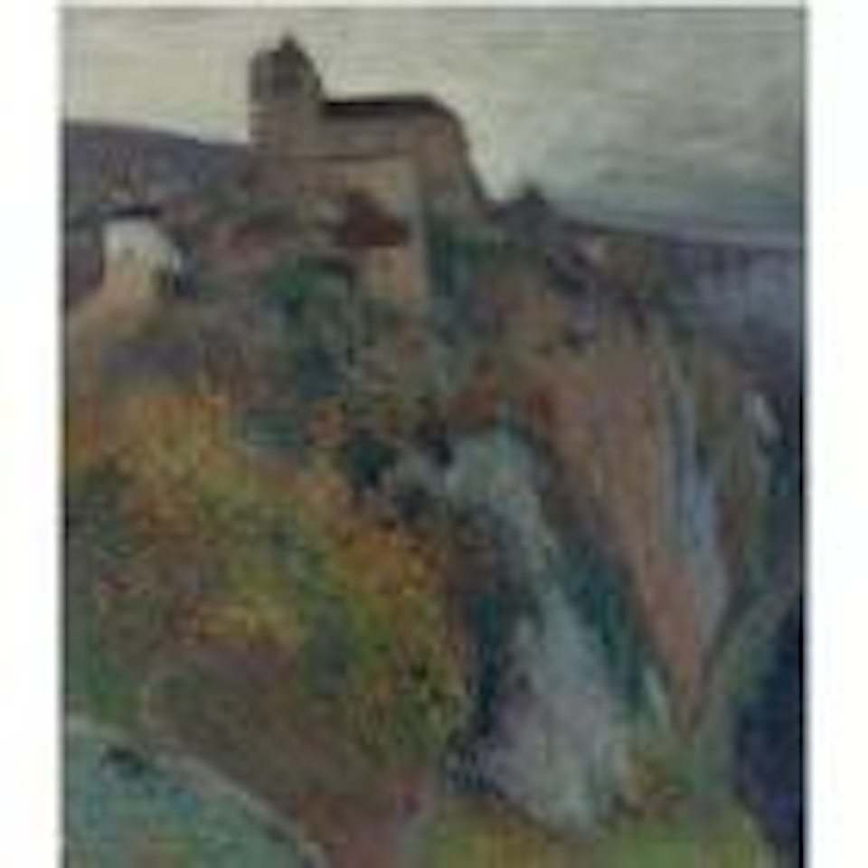 Saint-Cirq Lapopie by Henri Jean Guillaume Martin