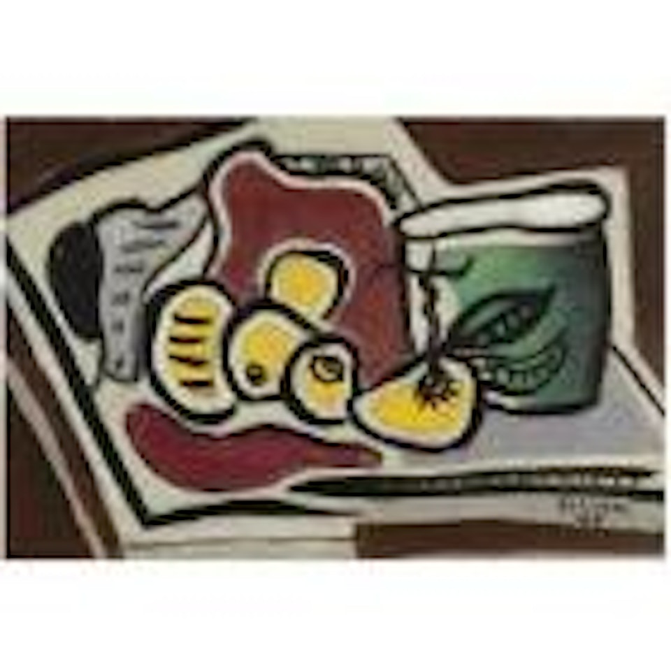 Nature morte aux fruits by Fernand Leger