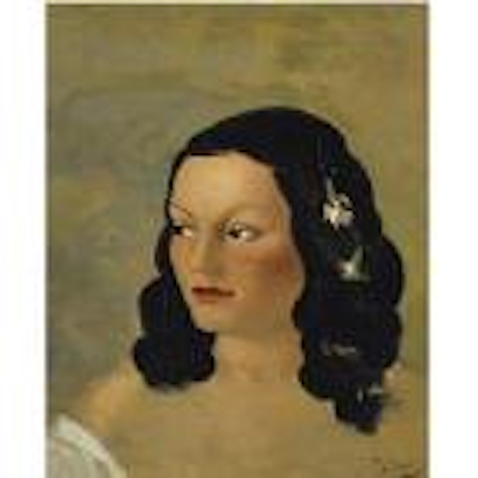 Portrait de jeune femme by Andre Derain