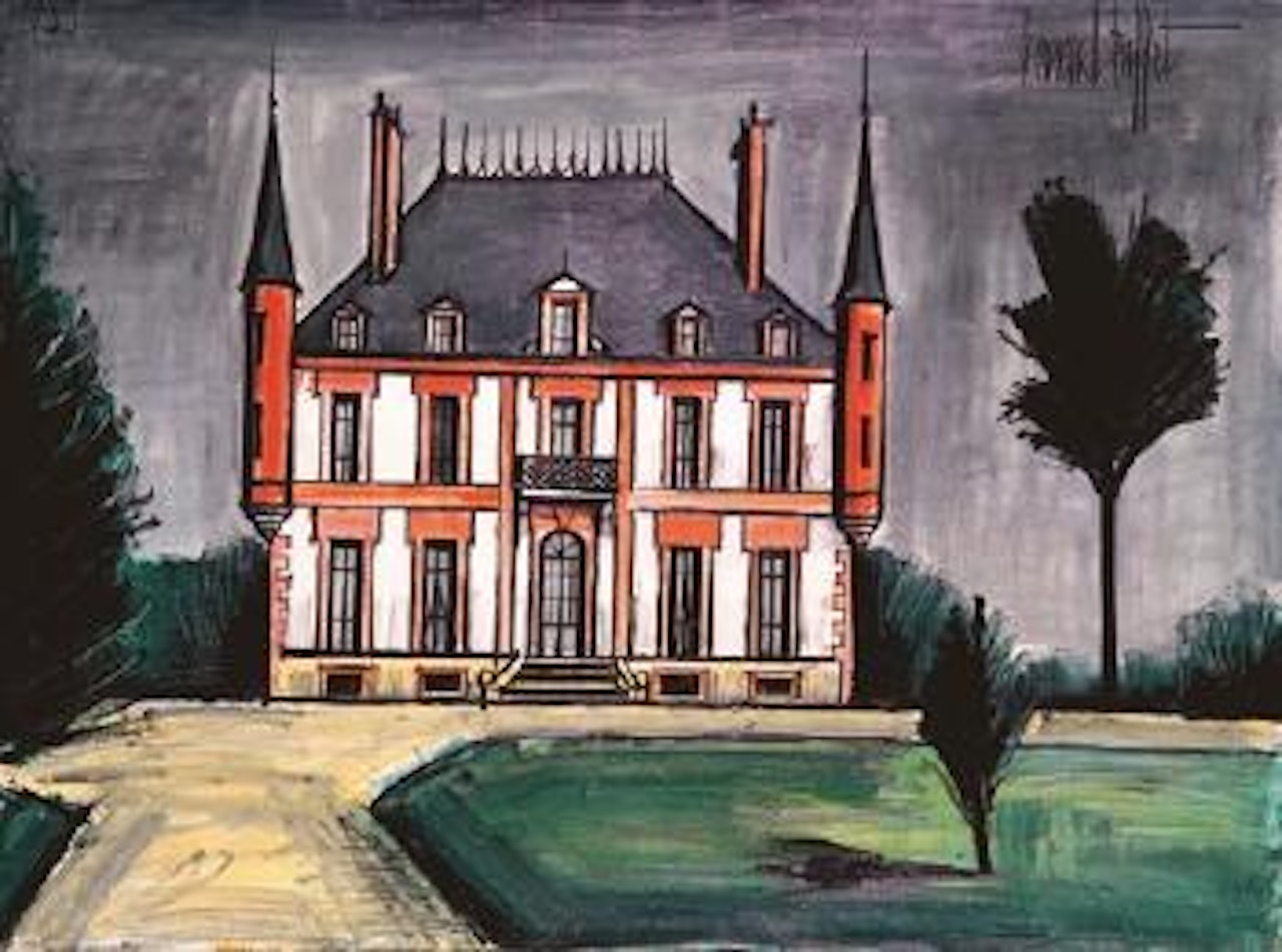 Le manor by Bernard Buffet