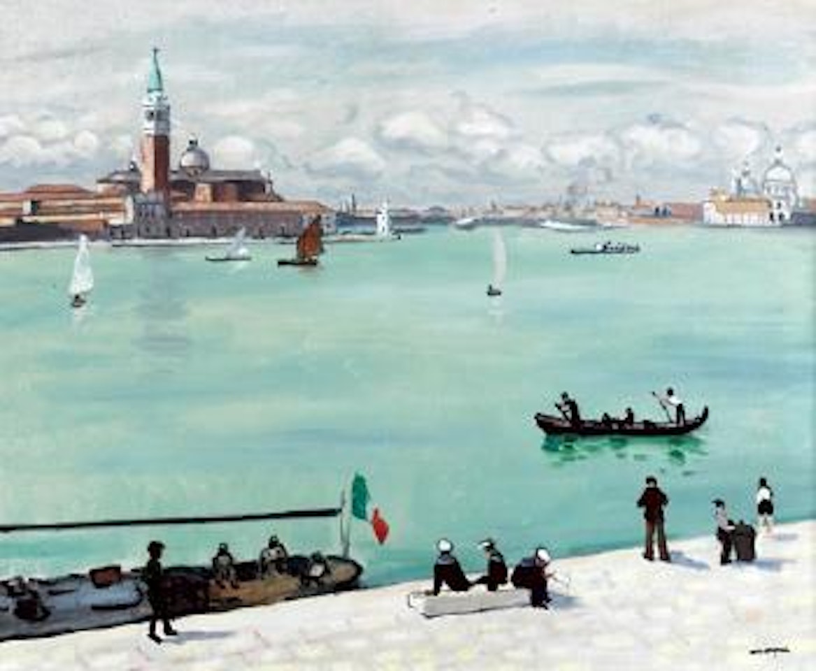 Venise, Vue de la Guidecca by Albert Marquet