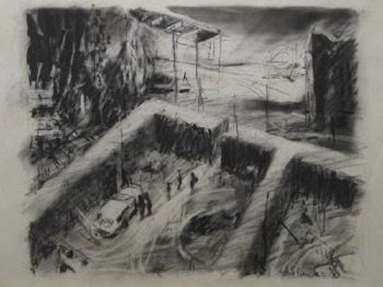 The Building Site by William Kentridge