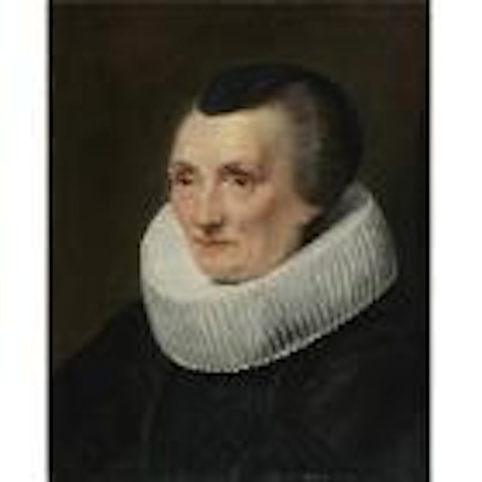 Portrait of Geertruide de Jode, wife of Jan de Wael by Anthony van Dyck