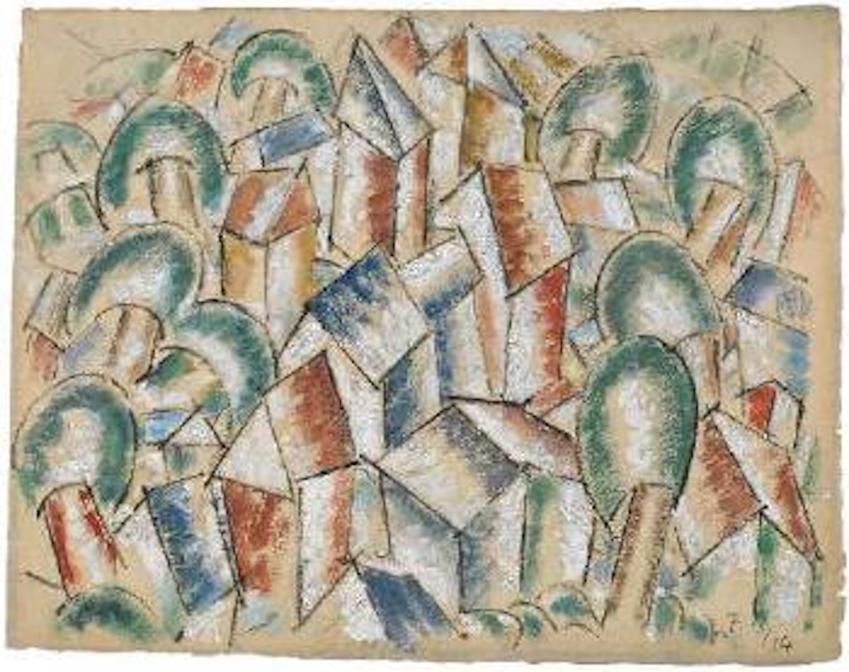 Le Village by Fernand Leger